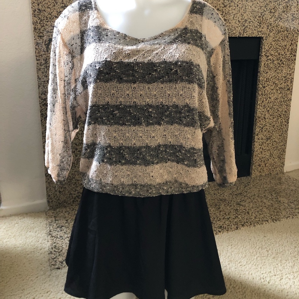 BCBGeneration Sweater Skirt Combo Dress